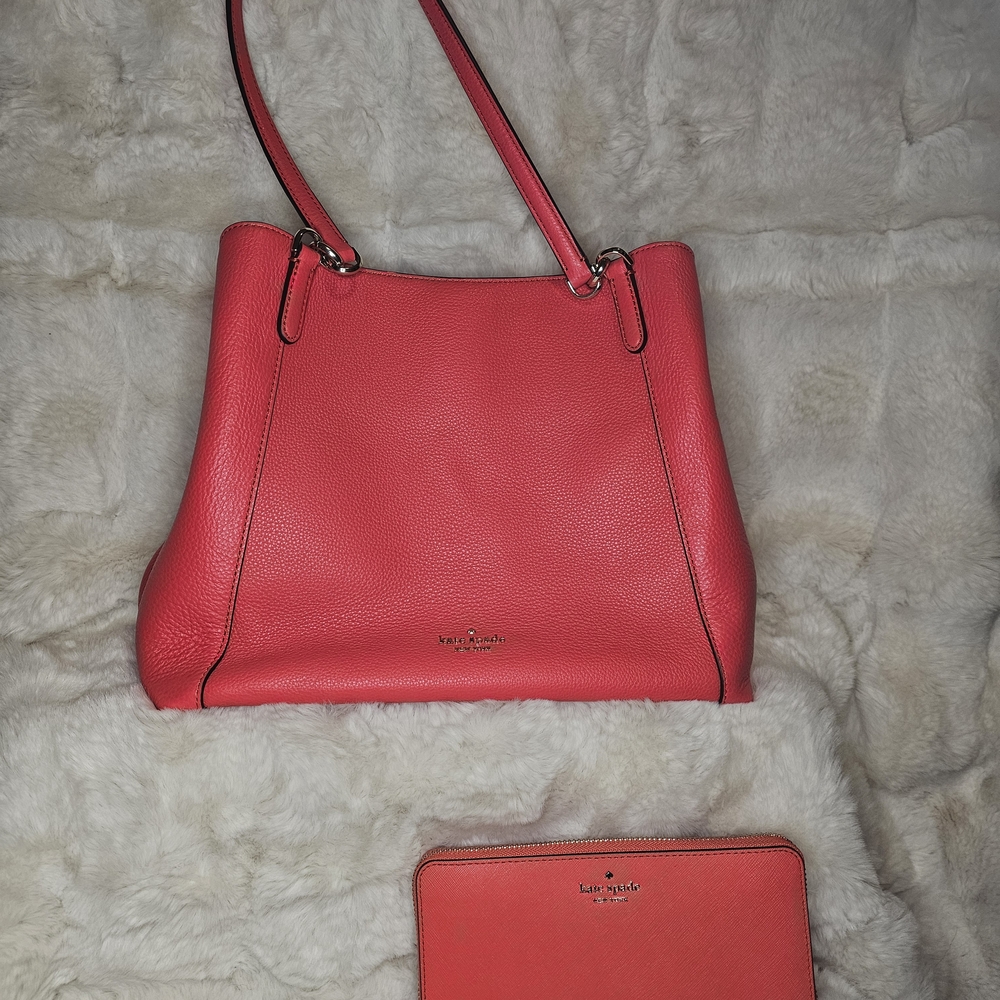 Kate Spade Coral Shoulder Bag